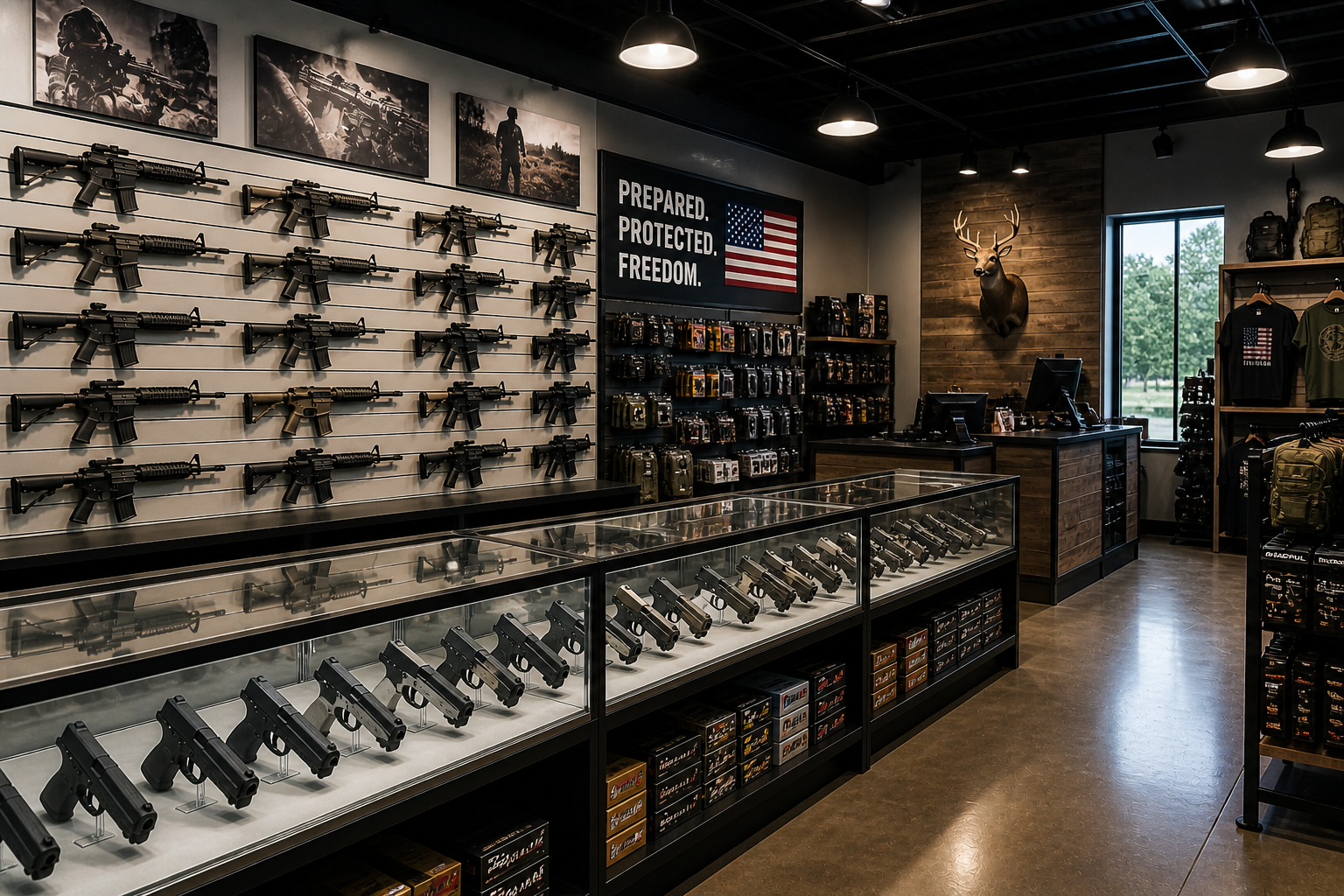 Turnkey Firearms Store with Real Estate