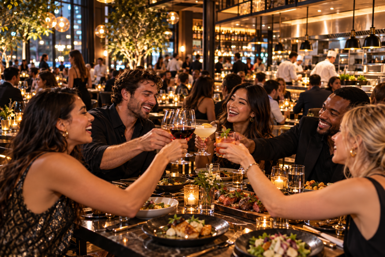 High-Volume Trendy Restaurant with Liquor License